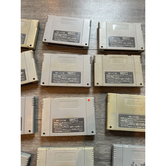 Vintage Japanese Nintendo Super Famicom video game  - BIG LOT of 25 - US Seller - Picture 11 of 14